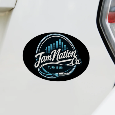 Oval Sticker